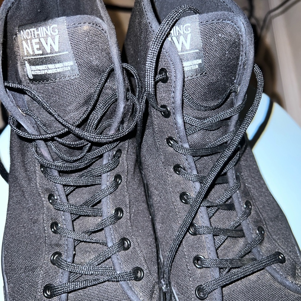 Nothing New Sneakers – Men’s US 11 - Black High-Tops